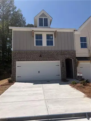 New construction Townhouse house 675 Sunstone Ln, Lawrenceville, GA 30043 plan Brooks - image