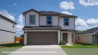 New construction Single-Family house 482 Low Pasture Trl, Maxwell, TX 78656 plan The Franklin - image