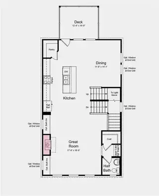 New construction Townhouse house 3278 Durston Ct, Dacula, GA 30019 plan Reynolds - image