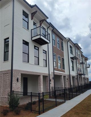 New construction Townhouse house 118 Iveybrooke Ln, Unit 64, Alpharetta, GA 30009 plan The Barnsley I - image