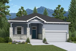 New construction Single-Family house 6538 Arabesque Lp, Colorado Springs, CO 80924 plan The Ivyglen - image