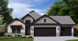 New construction Single-Family house 6007 Canary Palm Dr, Manvel, TX 77578 plan Myrtle - image