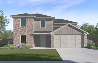 New construction Single-Family house 168 Baby Calf Roping Rd, Jarrell, TX 76537 plan Denise - image