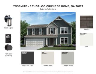 New construction Single-Family house 5 Tugaloo Circle SE, Rome, GA 30161 plan Yosemite - image