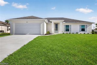 New construction Single-Family house 1801 Nw 17Th Ter, Cape Coral, FL 33993 plan The Sunset Harbor - image