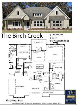 New construction Single-Family house 121 Kimbell Rd, Pine Mountain, GA 31822 plan Birch Creek - image
