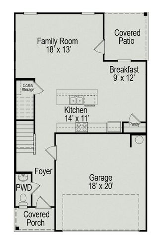 New construction house 2202 Catawba Trace Dr, Catawba, NC 28609 plan The Braselton II - image
