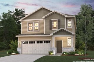 New construction Single-Family house 9027 Sand Dune Vis, San Antonio, TX 78222 plan Rudy - 1900 - image