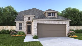 New construction  house 228 Menlo Bnd, Liberty Hill, TX 78642 plan 2330W - image