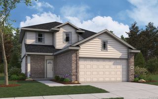 New construction Single-Family house 2335 Pink Pearl Dr, San Antonio, TX 78224 plan Matagorda - image