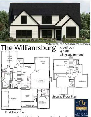 New construction Single-Family house 977 Hillcrest Rd, Hogansville, GA 30230 plan Williamsburg - image