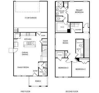 New construction Single-Family house Corinth, TX 76210 plan The Kent - image