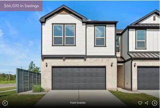 New construction house 2725 Woodall Dr, Unit 1701, Cedar Park, TX 78613 plan Nichols - image