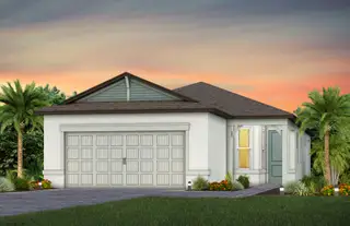 New construction Single-Family house 13804 Rocky Pine Pl, Spring Hill, FL 34610 plan Flagstone - image