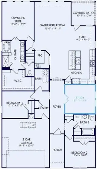 New construction Single-Family house 13718 Ballast Green Dr, Texas City, TX 77568 plan McKinney - image