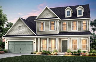 New construction Single-Family house 7266 Thistle Down Wy, Flowery Branch, GA 30542 plan Riverton - image