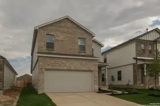 New construction Single-Family house 6750 Red Buffalo Trl, San Antonio, TX 78253 plan Larkspur - 30' Smart Series - image