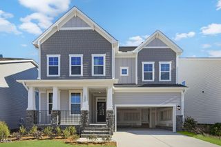 New construction  house 1225 Coral Cay Bnd, Wake Forest, NC 27587 plan Edison II w/ 3rd Floor - image
