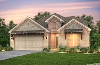 New construction Single-Family house 527 Athabaska Trl, New Braunfels, TX 78130 plan Mooreville - image