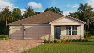New construction Single-Family house 8612 Bridgeport Bay Cir, Mount Dora, FL 32757 plan MADISON - image