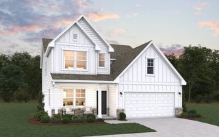 New construction Single-Family house 5077 Puddle Pond Rd, Indian Trail, NC 28079 plan Bellwood - image