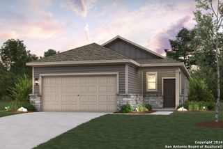 New construction Single-Family house 5507 Tourmaline Loop, San Antonio, TX 78222 Easton - 1388- photo