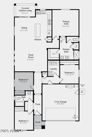 New construction Single-Family house 9951 W Whitton Ave, Avondale, AZ 85392 plan 35-2 - image