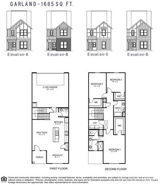 New construction Townhouse house 341 Bly Street, Rock Hill, SC 29732 Garland- photo