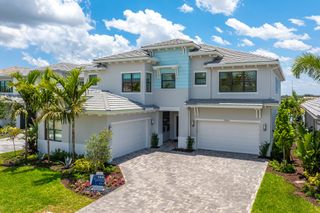 New construction house 13527 Nesting Pines Wy, Palm Beach Gardens, FL 33412 plan Zenith - image