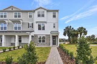 New construction Townhouse house 241 Pasquala Wy, Oviedo, FL 32765 plan Cape May (End) - image