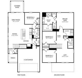 New construction Single-Family house 8231 Essence Dr, Longs, SC 29568 plan Roswell - image