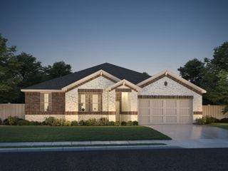 New construction Single-Family house 319 Cathedral Mountain Drive, Dripping Springs, TX 78620 The Valor (C540)- photo