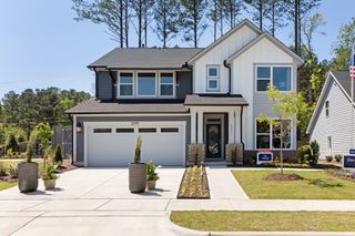 New construction Single-Family house 3391 Mission Olive Pl, New Hill, NC 27562 The Triumph- photo