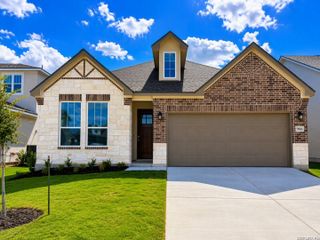 New construction Single-Family house 966 Manger Ln, New Braunfels, TX 78130 plan Garden View - image