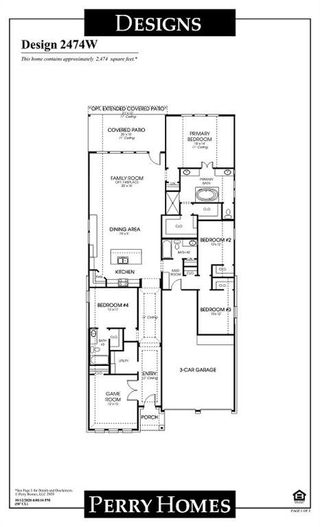 New construction Single-Family house 2508 Shady Branch Lane, McKinney, TX 75071 Design 2474W- photo