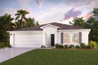 New construction Single-Family house 814 Casper Yost St, Lehigh Acres, FL 33974 plan Ocoee - image