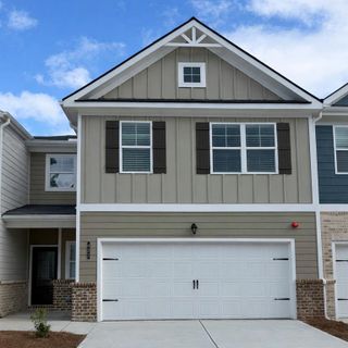 New construction Townhouse house 422 Lanier Cir, Woodstock, GA 30189 plan The Essex - image