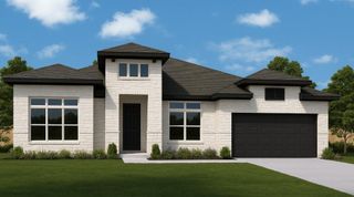 New construction Single-Family house 1760 Howler Wy, Todd Mission, TX 77316 plan The Lotus - image