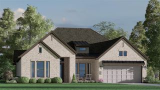 New construction Single-Family house 32646 Fly Fish Way, Fulshear, TX 77441 Gianna- photo