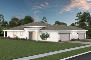 New construction Single-Family house 5910 Nw Hammock Dale Wy, Port St. Lucie, FL 34987 plan Spring Lake IV - image