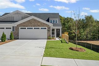 New construction Townhouse house 31 Gold Dust Dr, Dawsonville, GA 30534 plan Wembley - image