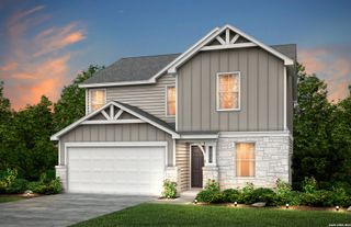 New construction Single-Family house 4129 Bermuda Ln, Seguin, TX 78155 plan Sandalwood - image