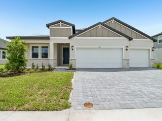 New construction Single-Family house 404 Brookhaven Tr, Ormond Beach, FL 32174 plan Peridot - image