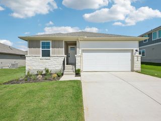 New construction Single-Family house 320 Wheel Horse Rd, Burnet, TX 78611 plan The Briscoe (820) - image