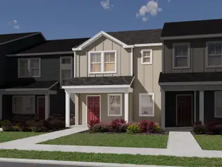 New construction Townhouse house 6057 Spring Forest Rd, Raleigh, NC 27616 plan Truman - image