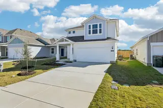 New construction Single-Family house 116 Adze Dr, Liberty Hill, TX 78642 plan Cascade 1950 - image