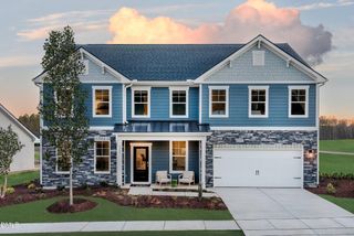 New construction house 339 Macon Lake Dr, Apex, NC 27523 plan The Poplar - image