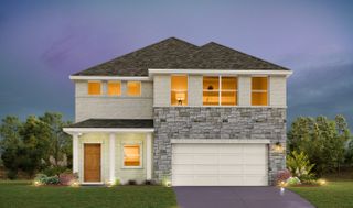 New construction Single-Family house 1925 Fannie Rd, Georgetown, TX 78633 plan Knox - image