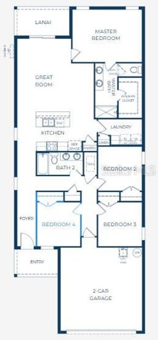 New construction  house 5543 Maddie Dr, Haines City, FL 33844 plan The Vista - image