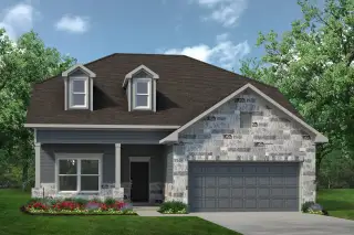 New construction  house 32418 Slender Spreadwing Dr, Fulshear, TX 77441 plan The Princeton II - image